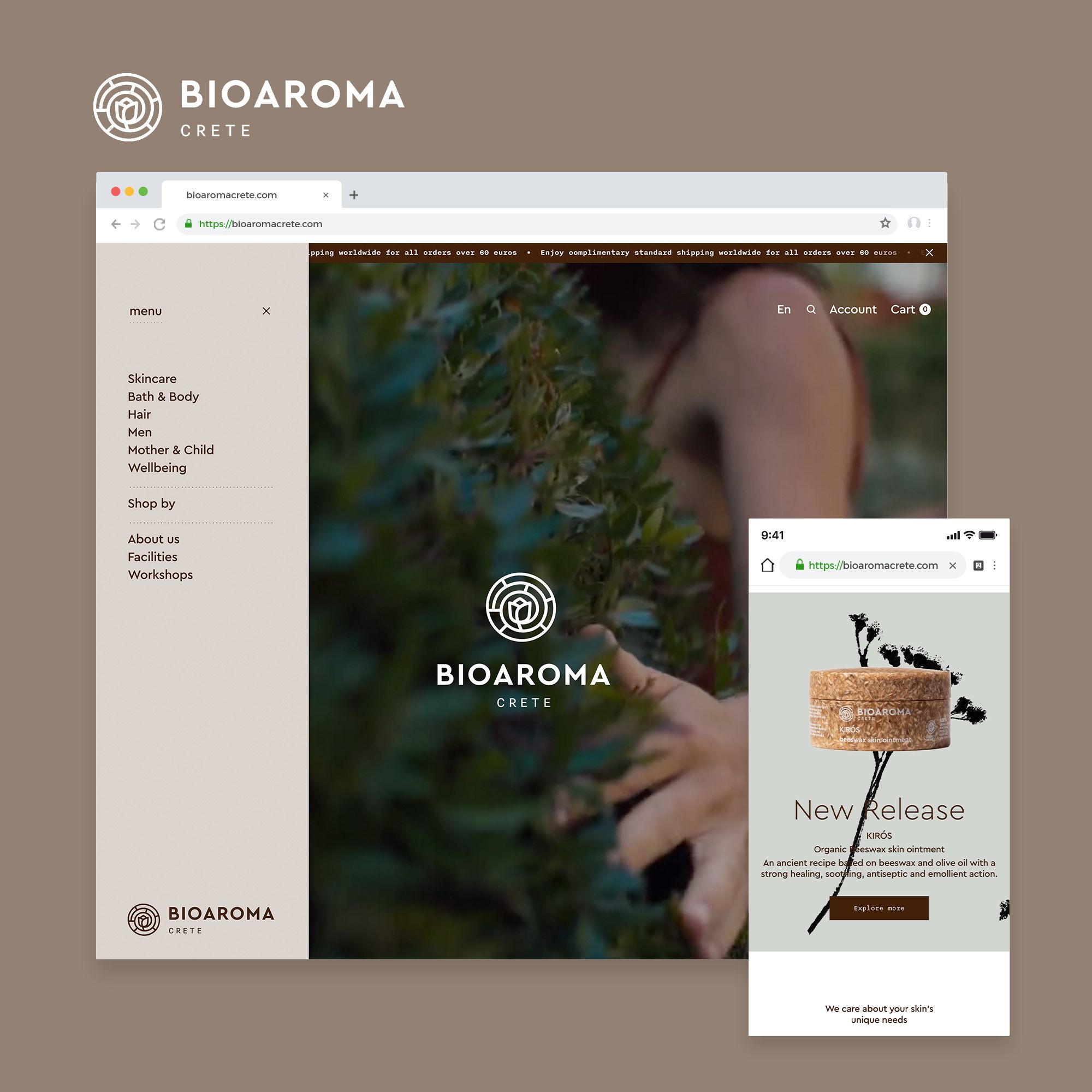 BIOAROMA Crete
«Βιο»λογικά θα θέλετε και εσείς ένα τέτοιο e-shop!