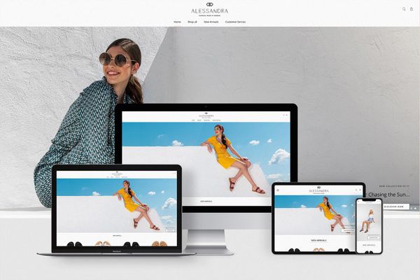 To νέο Eshop alessandra-sandals.com από τη Think Plus