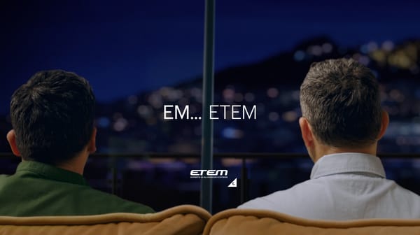 Εμ‑πνευσμένη η νέα τηλεοπτική καμπάνια της ΕΤΕΜ από την Think Plus